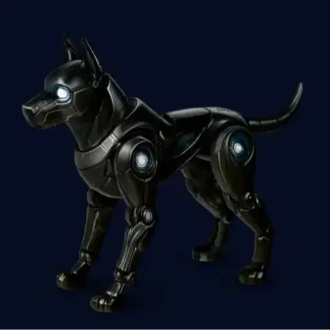 Robot Dog – 3D Printable Mechatronic-Inspired Model