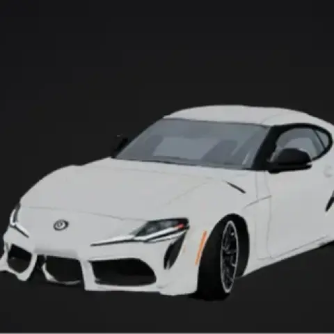 Toyota Supra – 3D Printable Sports Car Model