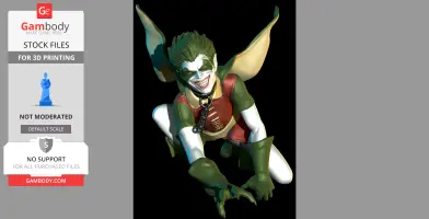 x4 Batman Who Laughs Crow Ronbins STL 3d printing