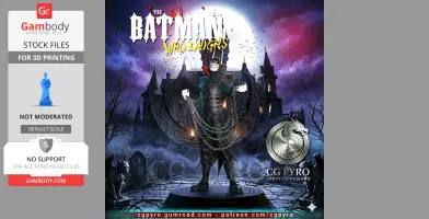 x4 Batman Who Laughs Crow Ronbins STL 3d printing