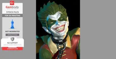 x4 Batman Who Laughs Crow Ronbins STL 3d printing