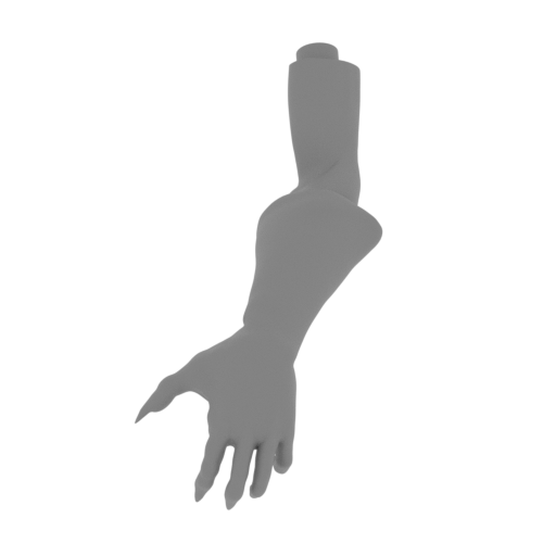 Robin the crow 3-arm left.stl