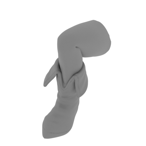 Robin the crow 2-leg right.stl