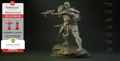 Predator Badlands 3D Printer Files | Assembly