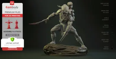 Predator Badlands 3D Printer Files | Assembly