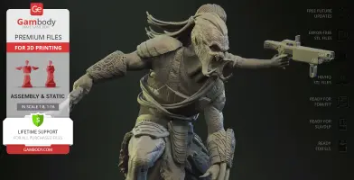 Predator Badlands 3D Printer Files | Assembly