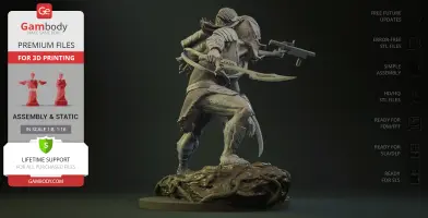 Predator Badlands 3D Printer Files | Assembly