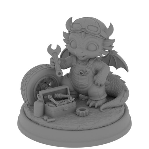 Mechanical Dragon.stl