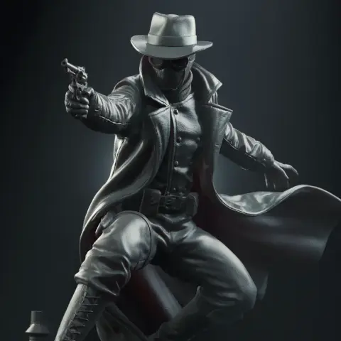 Spider-Man Noir 3D Printer Files | Assembly