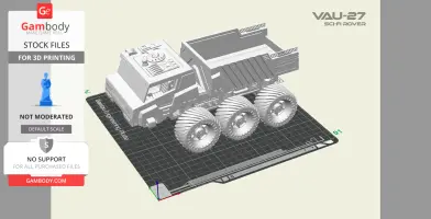 VAU-27 sci-fi rover