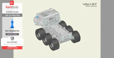 VAU-27 sci-fi rover