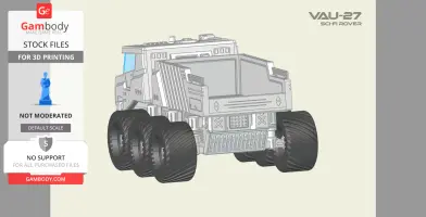 VAU-27 sci-fi rover