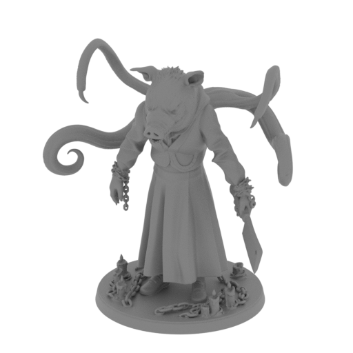 They Will Kill You Pig Head Cult 1.stl