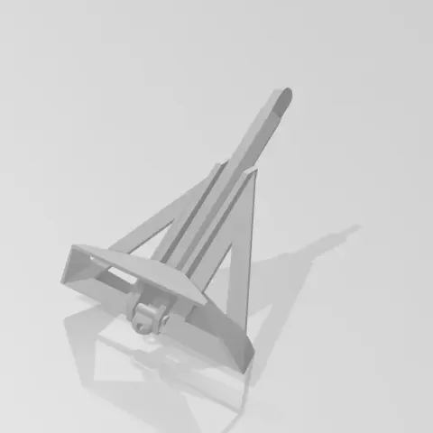 Delta flipper anchor