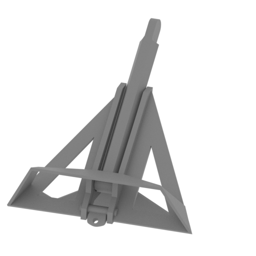 Delta flipper anchor.stl