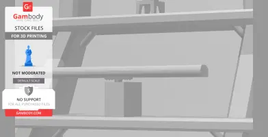 AHTS ship mast - rc model boat mast with radar and sonar