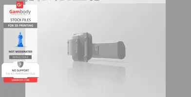 Simple radar for ship model