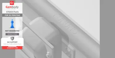 Simple radar for ship model