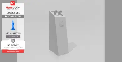 Ship model chimney