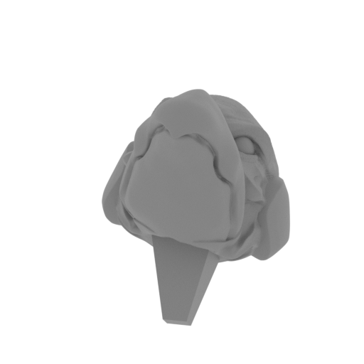 Vultureman Bust_head.stl