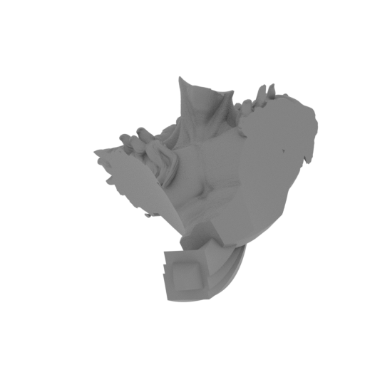 Vultureman Bust_body.stl