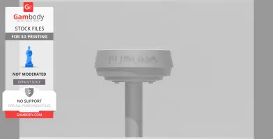 Simple round Furuno radar on the foot