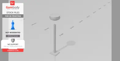 Simple round Furuno radar on the foot