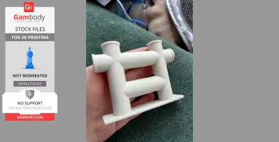 A hawse for a tugboat model