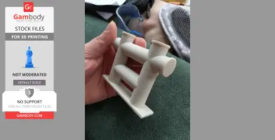 A hawse for a tugboat model