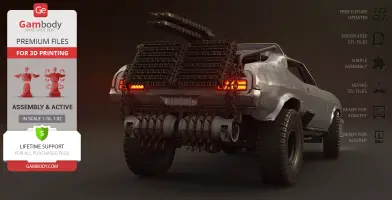 Ford Falcon XB Razor Cola 3D Printer Files | Assembly + Action