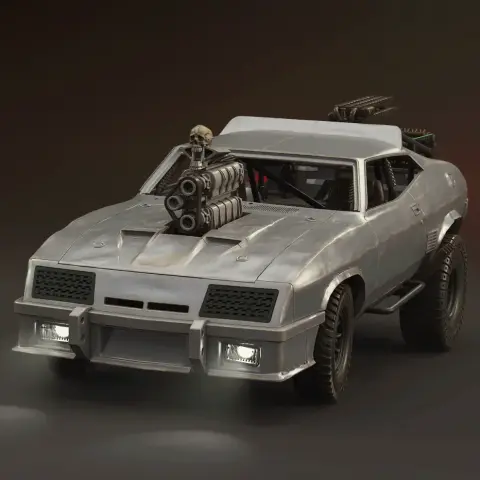 Ford Falcon XB Razor Cola 3D Printer Files | Assembly + Action