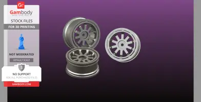 Reinforced 1 10 scale rc rim