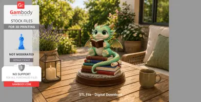 Reading Dragon STL File for 3D Print