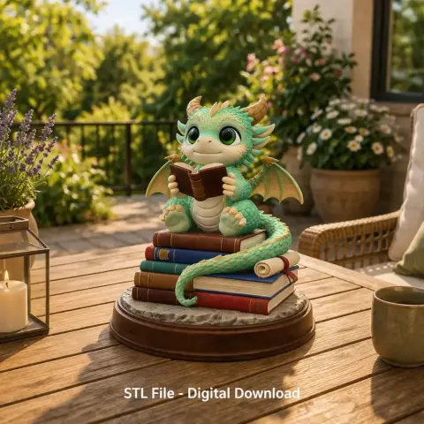 Reading Dragon STL File for 3D Print