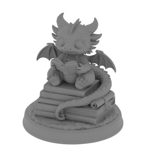 Book Dragon.stl