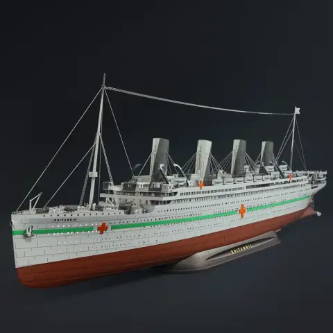 HMHS Britannic Pack 3D Printer Files | Assembly