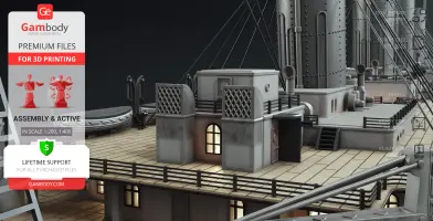 RMS Olympic Pack 3D Printer Files | Assembly