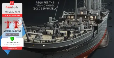RMS Olympic Pack 3D Printer Files | Assembly