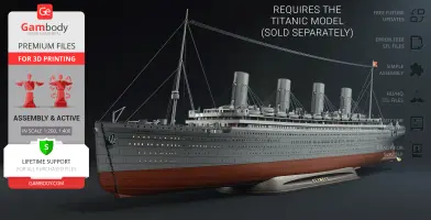 RMS Olympic Pack 3D Printer Files | Assembly