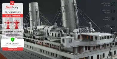 RMS Olympic Pack 3D Printer Files | Assembly