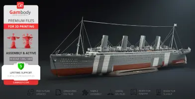 RMS Olympic Pack 3D Printer Files | Assembly