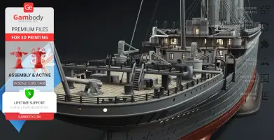 RMS Olympic Pack 3D Printer Files | Assembly