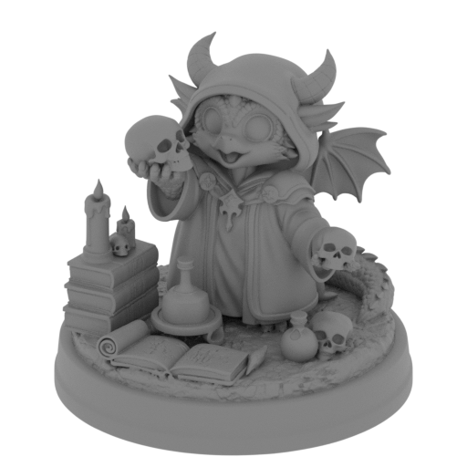Mage Dragon.stl