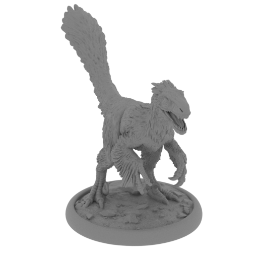 迅猛龍 毛.stl