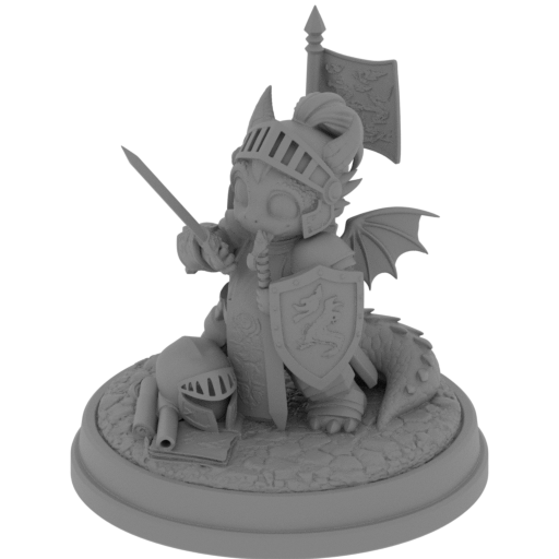Warrior Dragon.stl