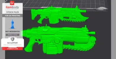 NETFLIX GEARS OF WAR LANCER COLLECTION