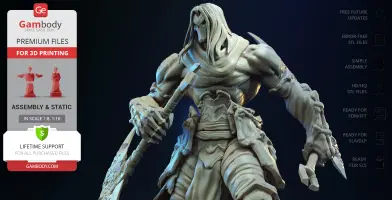 Death Darksiders 3D Printer Files | Assembly