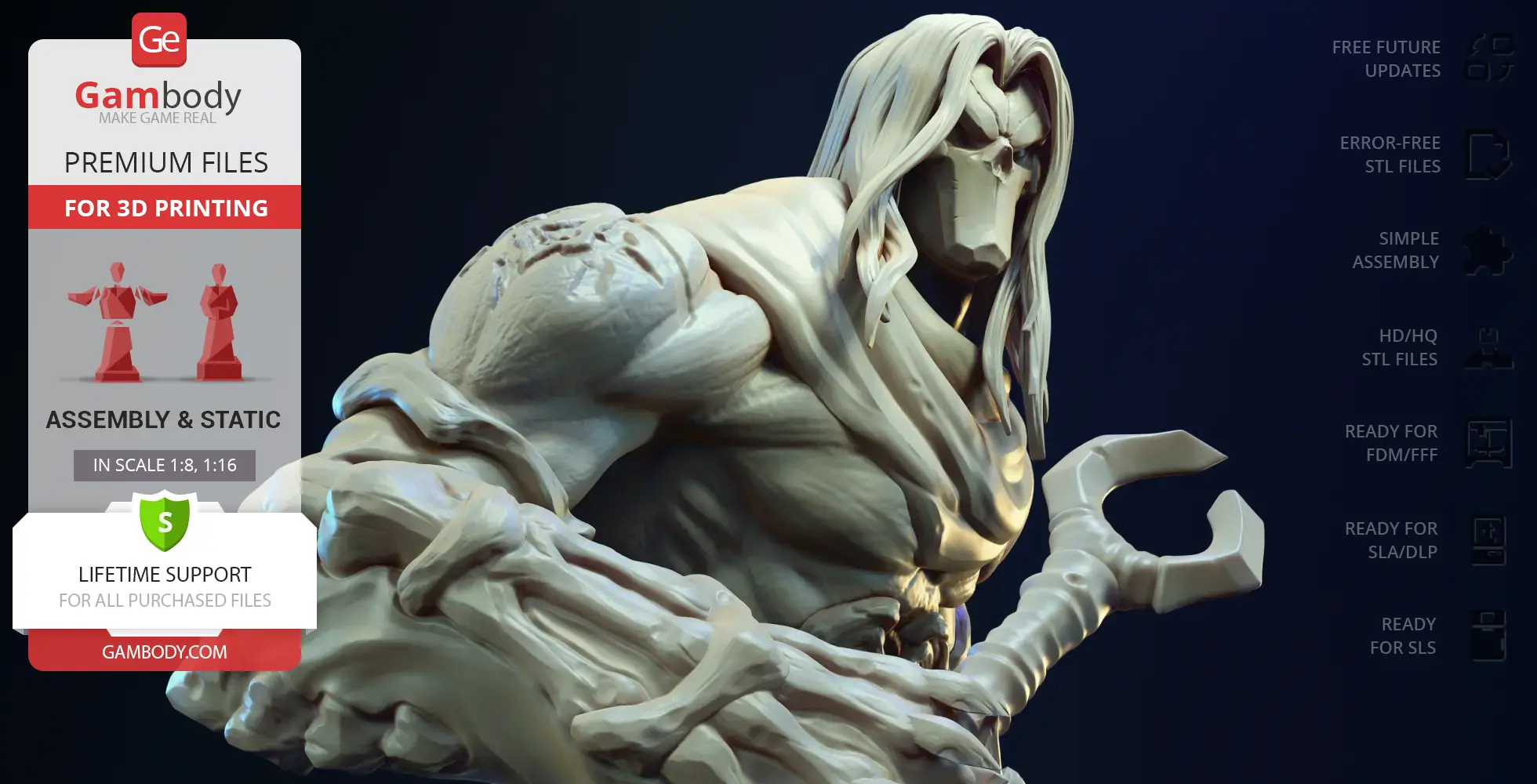 Death Darksiders - Video Games 3D Models | Gambody