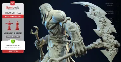 Death Darksiders 3D Printer Files | Assembly