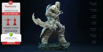 Death Darksiders 3D Printer Files | Assembly